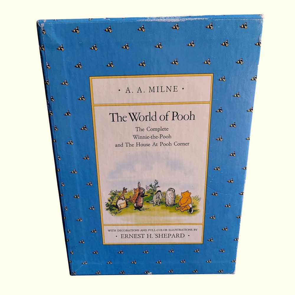 The World of Pooh & Christopher Robin 2-Book Box Set 1985 Dutton Shepard